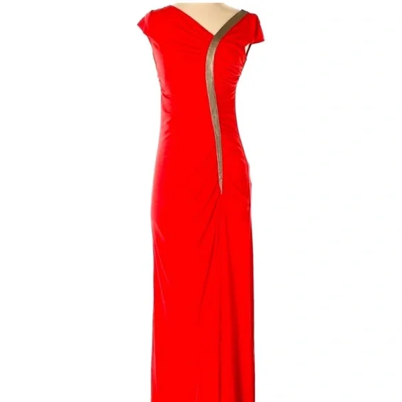 Mark Zunino Formal Maxi Dress Sz 10 - Picture 1 of 6